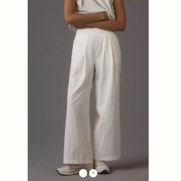 Daily Practice by Anthropologie Pleated Pants - Picture 2 of 4